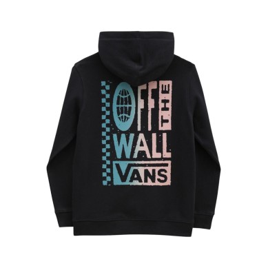 SUDADERA VANS GLOBAL STACK VN0005HDBLK NEGRA