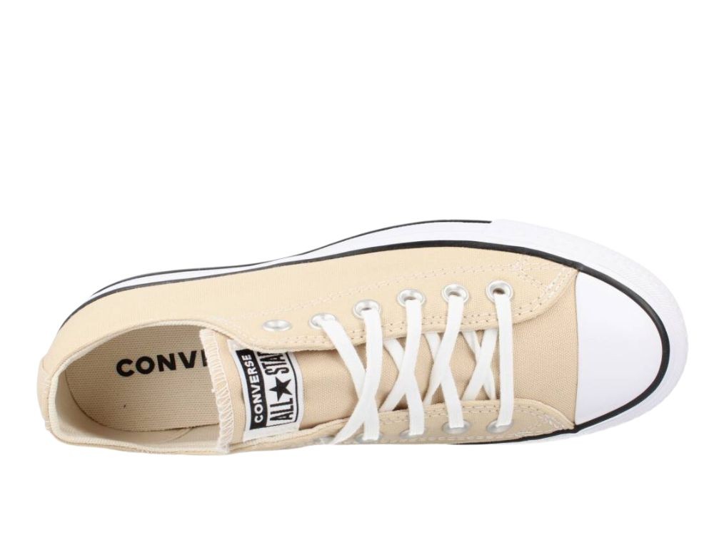 Converse Marrón Rebajas Converse Plataforma Beige A03542C Outlet Converse plataforma Mujer