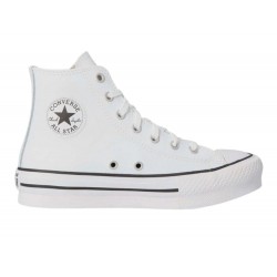 CONVERSE BOTA PLATAFORMA JUNIOR ALL STAR A01016C BLANCA PIEL