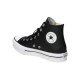 CONVERSE BOTA PLATAFORMA NIÑA ALL STAR A01015C NEGRAS PIEL