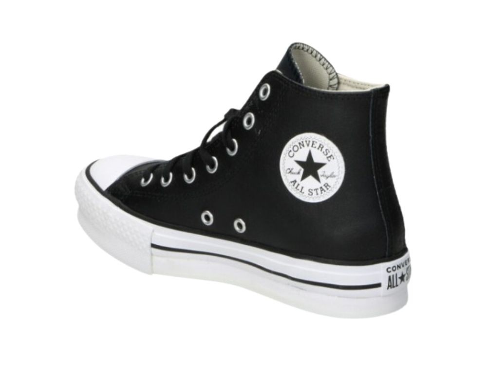 Rebajas Converse Botas Negras // Comprar Converse piel Negras // Outlet Converse Botas Plataforma /