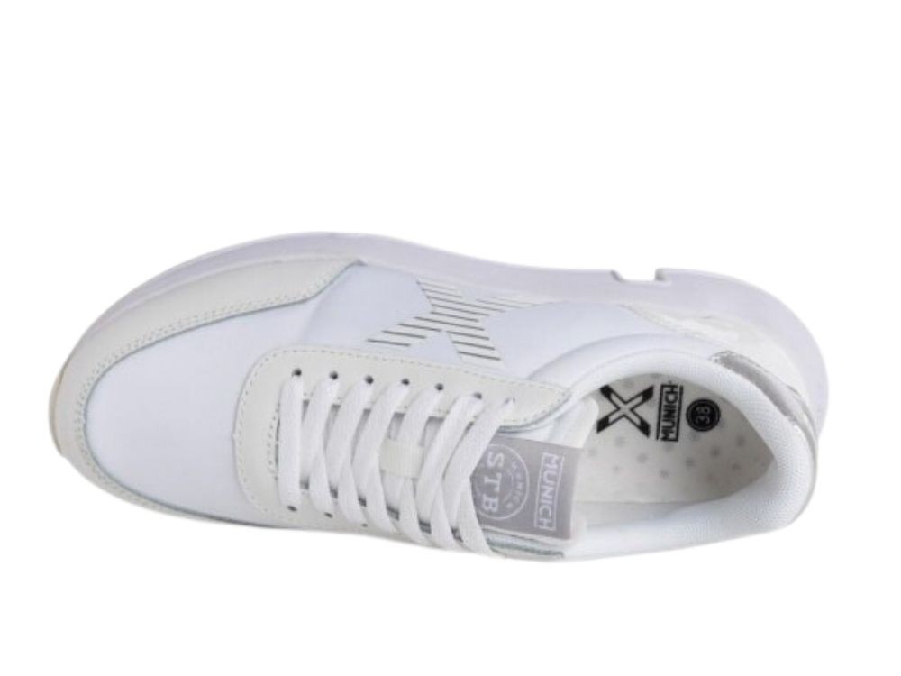 Zapatilla Munich Mujer Blanca // Rebajas Munich Mujer Blanca // Munich  Baratas