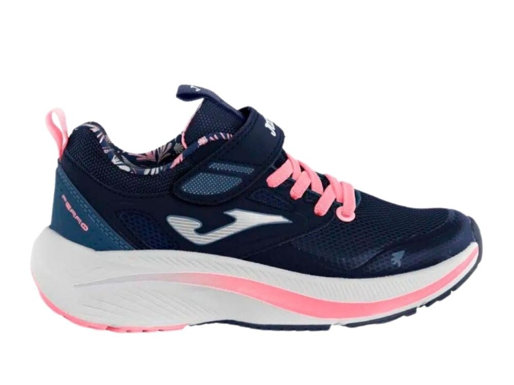 Zapatilla Running Niña // Rebajas Zapatillas Joma Azul Marino y Rosa//  Ofertas Joma Baratas