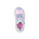 ZAPATILLAS SKECHERS 302315L LVMT LUCES NIÑA ROSA CORAZONES AZULES