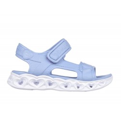 SANDALIAS SKECHERS LUCES NIÑA HEART LIGHTS AZUL 308045L/LTBL