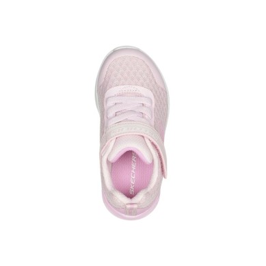 ZAPATILLAS SKECHERS MICROSPEC C BEBE 302343N PNK ROSA