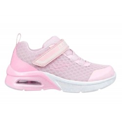 ZAPATILLAS SKECHERS MICROSPEC C BEBE 302343N PNK ROSA