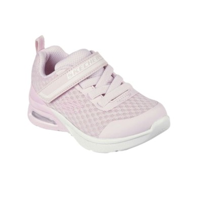 ZAPATILLAS SKECHERS MICROSPEC C BEBE 302343N PNK ROSA