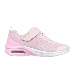 ZAPATILLAS SKECHERS MICROSPEC C NIÑA 302343L PNK ROSA