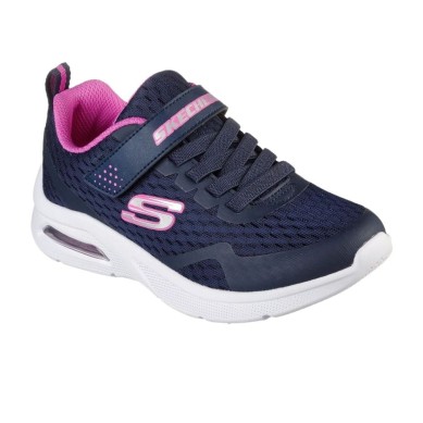 ZAPATILLAS SKECHERS MICROSPEC C NIÑA 302377L NVY AZUL OSCURO