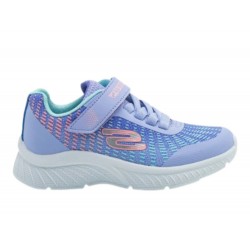 ZAPATILLAS SKECHERS NIÑA MICROSPEC 303532 L/LVMT LILA Y MULTICOLOR