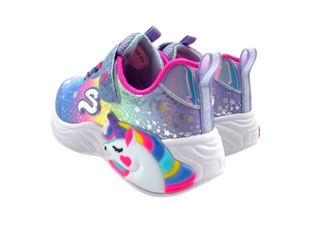Zapatillas Unicornio con Luz Ni a Rebajadas Zapatillas Skechers