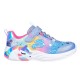 ZAPATILLAS SKECHERS UNICORN DREAMS CON LUCES NIÑA 302311 L/BLMT AZUL