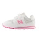 NEW BALANCE ZAPATILLA BEBE BLANCO Y ROSA IV500QP1