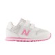 NEW BALANCE ZAPATILLA BEBE BLANCO Y ROSA IV500QP1