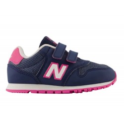 NEW BALANCE ZAPATILLA BEBE AZUL Y ROSA  IV500VP1