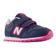 NEW BALANCE ZAPATILLA BEBE AZUL Y ROSA  IV500VP1