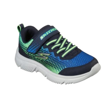 SKECHERS GO RUN 650 NORVO BEBE 405035N/NVLM AZUL Y VERDE