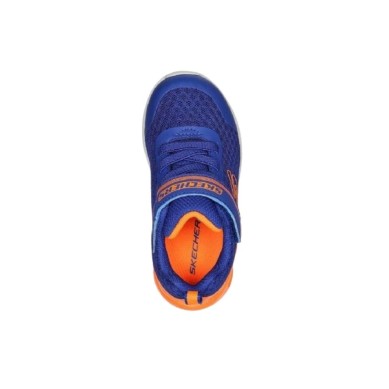 ZAPATILLAS SKECHERS MICROSPEC MAX BEBE 403773N RYOR AZUL
