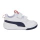 ZAPATILLA PUMA MULTIFLEX SL BEBE 380741 11 BLANCA Y AZUL