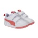 ZAPATILLA PUMA MULTIFLEX SL BEBE 380741 12 BLANCA Y ROSA