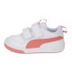 ZAPATILLA PUMA MULTIFLEX SL BEBE 380741 12 BLANCA Y ROSA