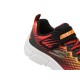 SKECHERS GO RUN 650 NORVO BEBE 405035N/BKRD NEGRA Y NARANJA