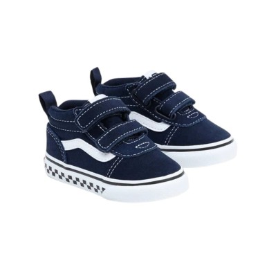 ZAPATILLAS VANS WARD MID V AZUL BLANCO BEBÉ VN0A5HYXLKZ1