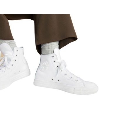 CONVERSE CHUCK TAYLOR ALL STAR LEATHER 1T406 BLANCA PIEL