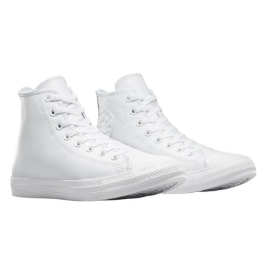 CONVERSE CHUCK TAYLOR ALL STAR LEATHER 1T406 BLANCA PIEL