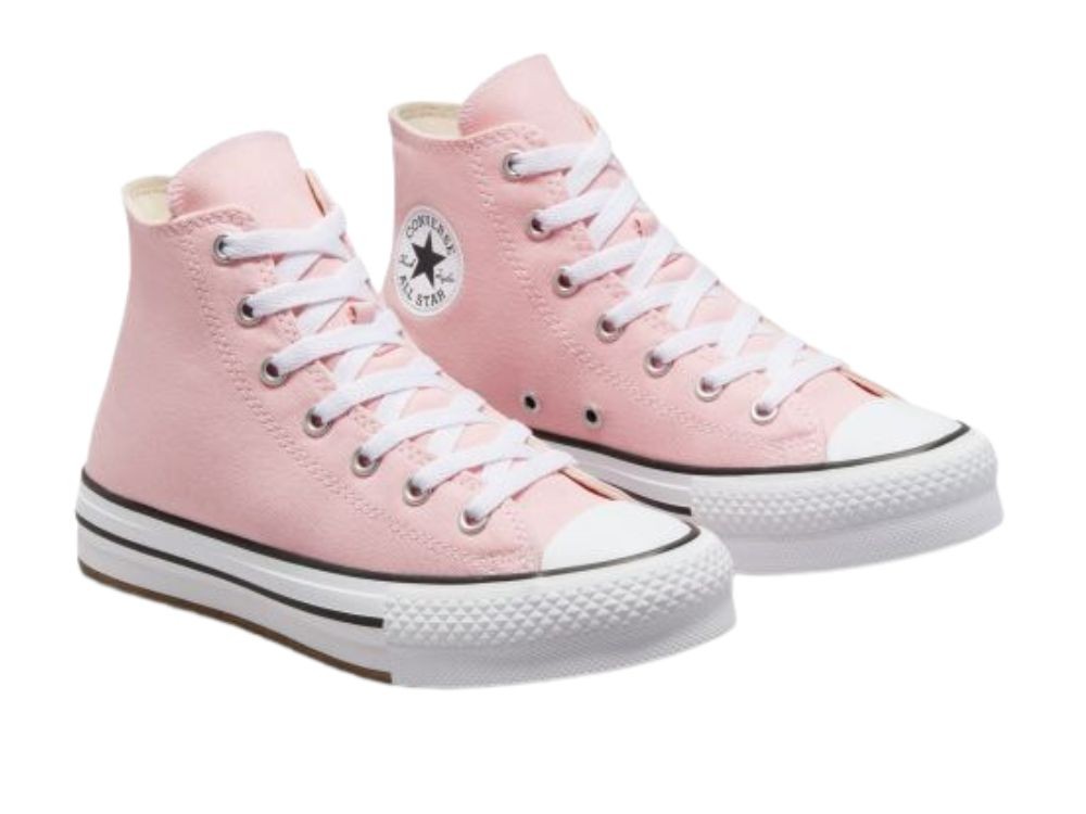 converse rosas bota