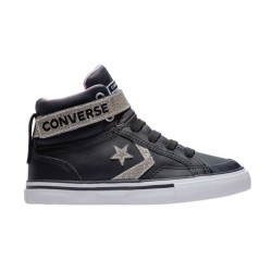 CONVERSE PRO BLAZE STRAP BOTA NIÑA A01557C NEGRA