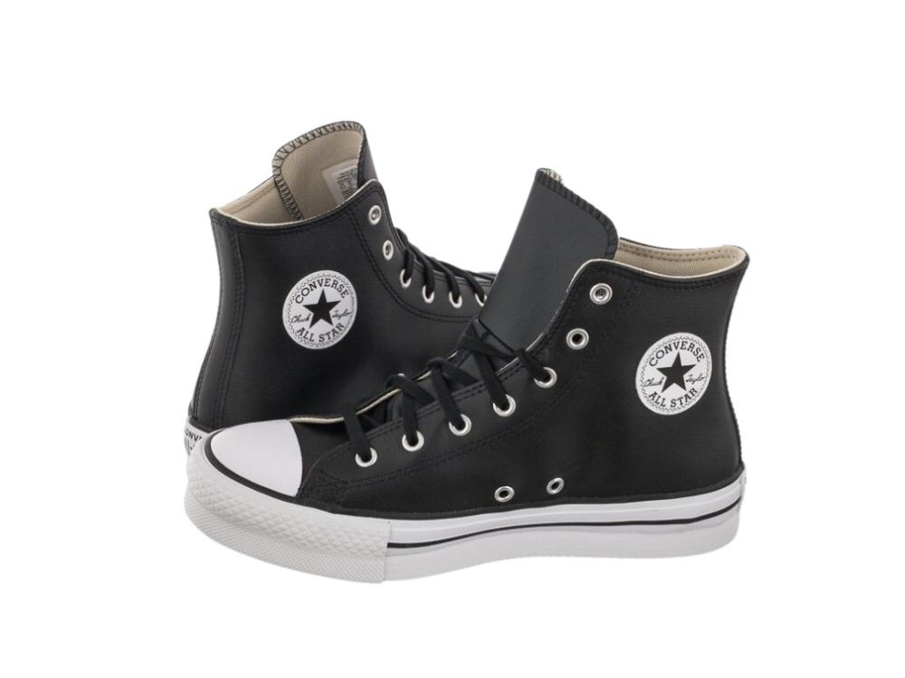 Rebajas Converse Botas Negras // Converse bota piel Mujer Negras // Outlet Converse Botas Plataforma /