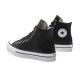 CONVERSE BOTA PLATAFORMA JUNIOR ALL STAR A02485C NEGRAS PIEL