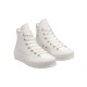 CONVERSE CHUK TAYLOR ALL STAR BOTA PLATAFORMA PIEL A03719C BLANCA