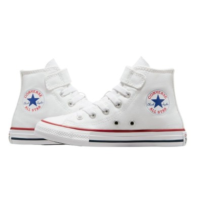CONVERSE BOTA CHUCK TAYLOR ALL STAR JUNIOR BLANCA VELCRO 372884C