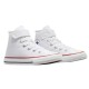 CONVERSE BOTA CHUCK TAYLOR ALL STAR JUNIOR BLANCA VELCRO 372884C