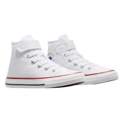 CONVERSE BOTA CHUCK TAYLOR ALL STAR JUNIOR BLANCA VELCRO 372884C