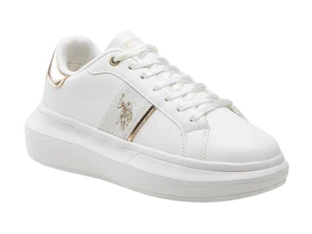 Zapatillas Mujer US POLO ASSN // Rebajas US Polo Mujer Blancas // Outlet Us  Polo Mujer Online