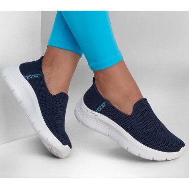 SKECHERS GO WALK FLEX MUJER 124963/NVY AZUL MARINO