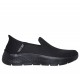 SKECHERS GO WALK FLEX MUJER 124963/BBK NEGRA