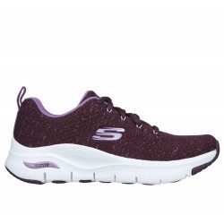 SKECHERS MUJER ARCH FIT 149713PLUM GRANATE