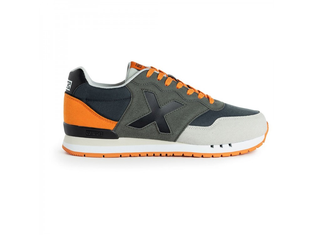 Munich Zapatillas Dash 196 // Rebajas Munich Zapatillas Hombre // Outlet  Munich Hombre Gris