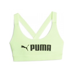 Top Sujetador de entrenamiento Fit Mid Impact Mujer verde 522192 33