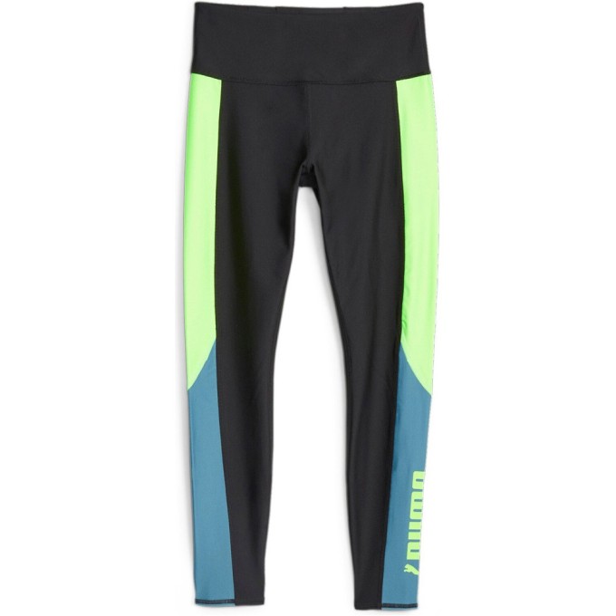 PUMA FIT MALLA MUJER 523849 33 NEGRAS Y VERDE