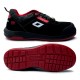 ZAPATILLAS DE TRABAJO SEGURIDAD S3 PRO URBAN NEGRO ROJO OMP MECCANICA