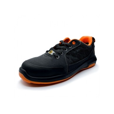 ZAPATILLA SEGURIDAD MUJER SPARCO CUP RICARD  NEGRA AZUL S1P SRC
