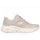 SKECHERS MUJER ARCH FIT COMFY WAVE 149414/TPMT MARRÓN CLARITO