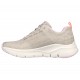 SKECHERS MUJER ARCH FIT COMFY WAVE 149414/TPMT MARRÓN CLARITO