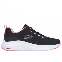 SKECHERS MUJER VAPOR FOAM FRESH TREND 150024/BKPK NEGRA